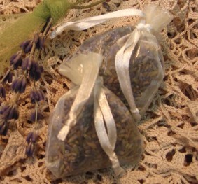Our organic botanical sachets will impart a lovely natural scent to linens, lingerie drawers; makes a nice car air freshener too. Lovely inexpensive gift item.
