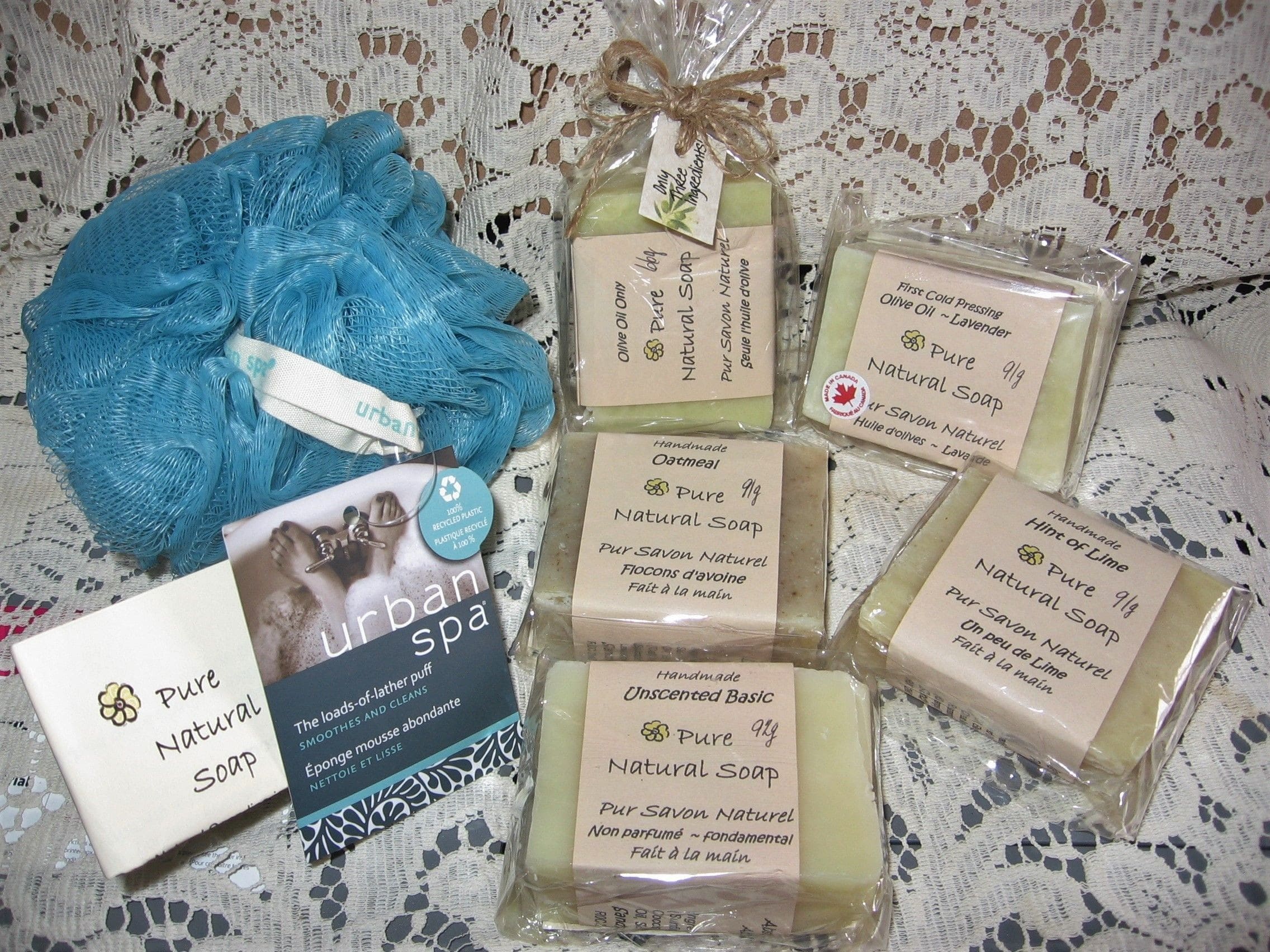 Our pure natural soap gift sets make a lovely reasonably priced family or couple gift for any occasion.  Made with wholesome ingredients and 100% natural, vegan